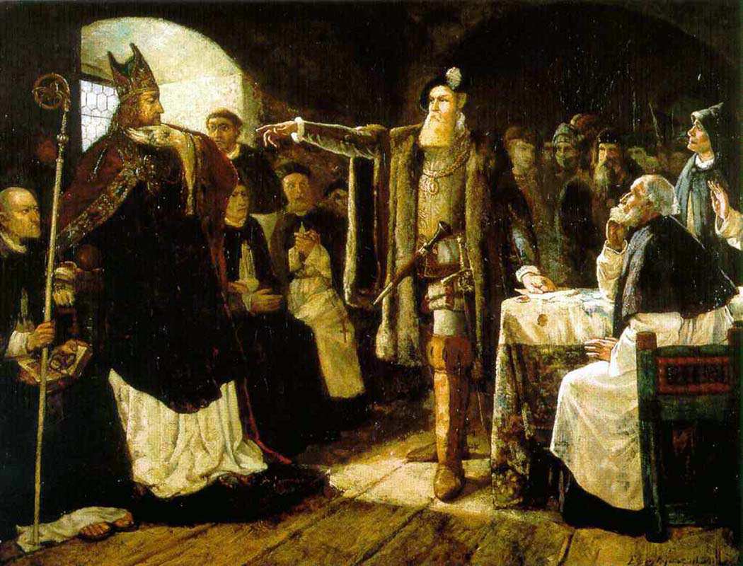 Gustav One Accuses Peder Sunnanvader and Master Knut